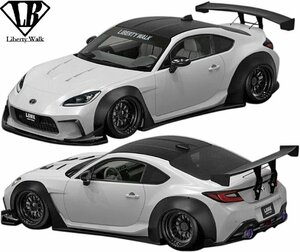 【M’s】 トヨタ GR86 ZN8 前期 (2021y-) Liberty Walk lb★nation ワークス コンプリート ボディキット 6点 // FRP リバティーウォーク