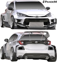 【M’s】トヨタ GRヤリス YARIS (2020y-) PANDEM サイドステップ 左右 ／／ FRP 未塗装 パンデム エアロ カスタマイズ ロケバニ レース仕様_画像2