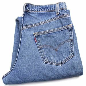 ★90s メキシコ製 Levi'sリーバイス 550 デニムパンツ w34★SDP1631 オールド ビンテージ ジーンズ テーパード バギー ワイド ルーズ