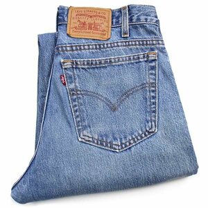 ★90s カナダ製 Levi'sリーバイス 550 デニムパンツ w32 L32★SDP1619 オールド ビンテージ ジーンズ テーパード バギー ワイド ルーズ