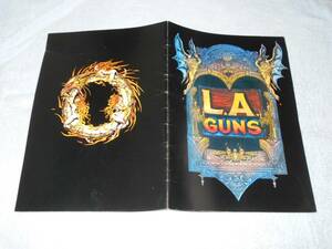 L.A.GUNS ／1991年来日公演ツアー・プログラム／ Philip Lewis サイン（印刷）入り