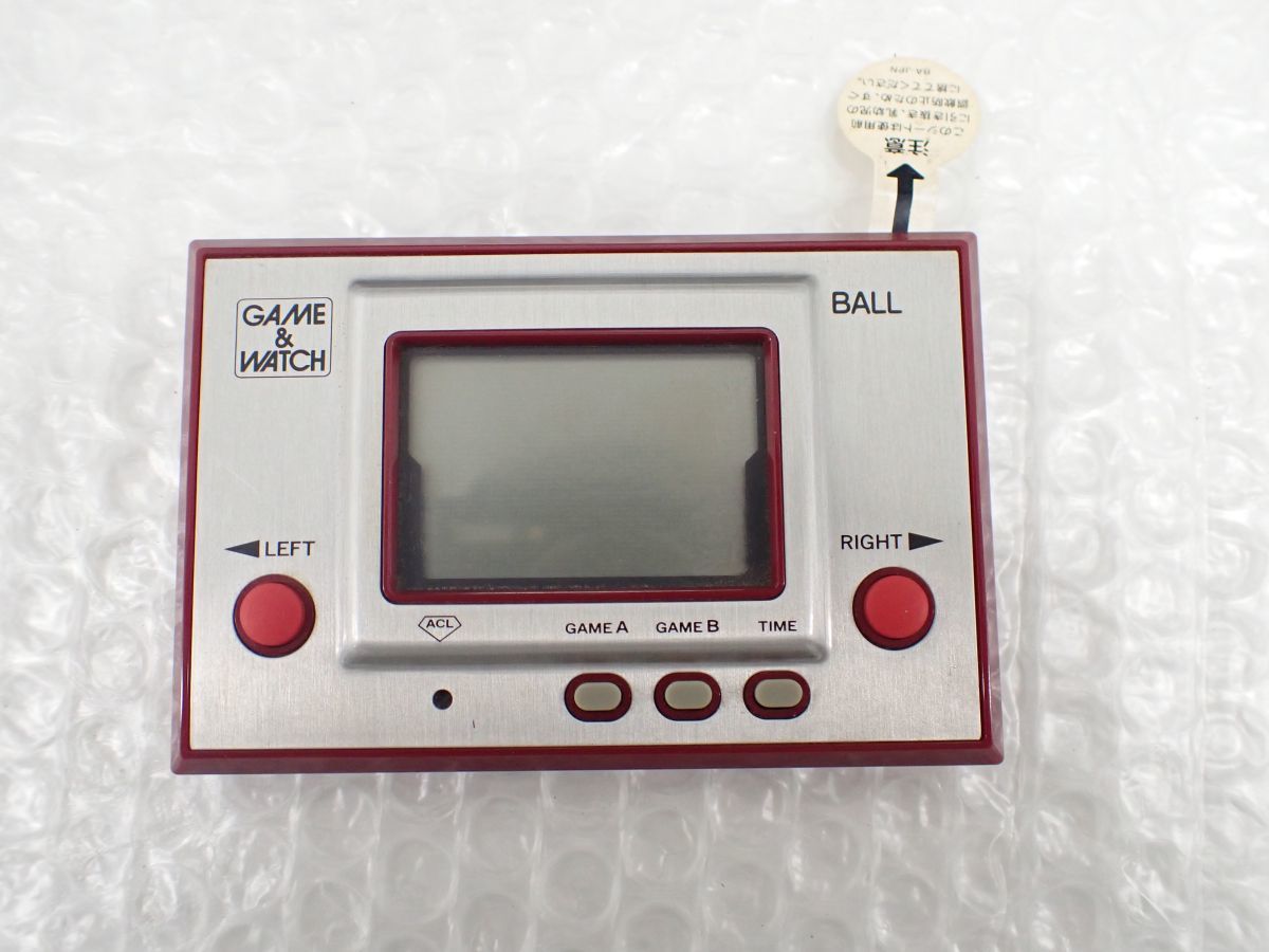 値段交渉』 任天堂 ゲームウォッチ ボール(初代版希少品) www