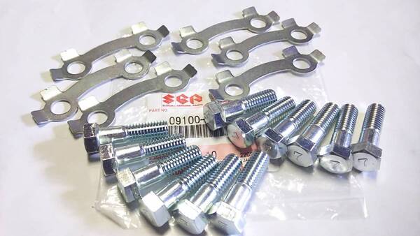 送料込み■GSX1100E GSX1100S ディスクローターボルト スズキ ダブルディスクGS750 GS550 GS400 GT750 GT380 GSX400F