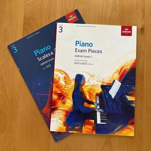 Piano Exam Pieces と　Scales & Arpeggios ABRAM Grade 3 from 2021