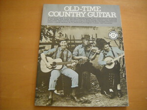 「OLD TIME COUNTRY GUITAR」楽譜・教本（洋書）ソノシート付き