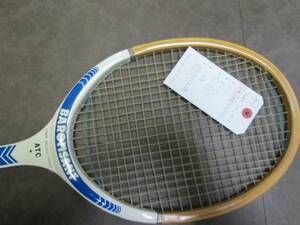 801　８０年代　バロンサント　木製　硬式テニスラケット