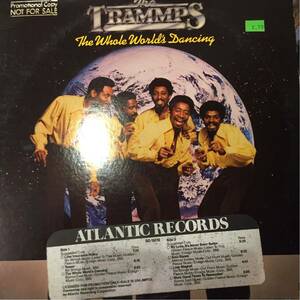 USオリジナル盤LP　The Trammps ／ The Whole World's Dancing 中古レコード