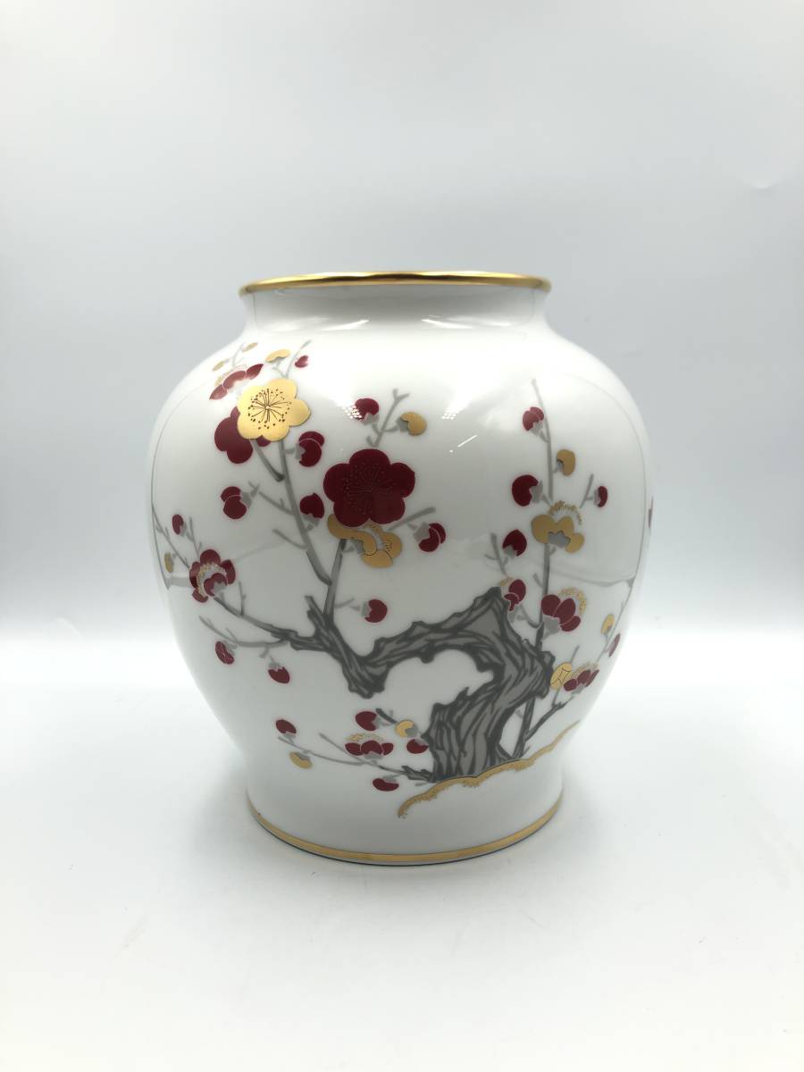 のぼり「リサイクル」 コレクション品!オオクラ大倉 花瓶 金彩 ツボ ...
