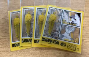 小コレ限定 旅する切手風クリアカードセット バナナフィッシュ BANANAFISH 4枚セット