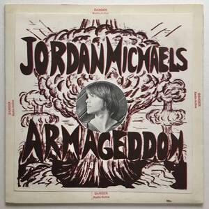 JORDAN MICHAELS「ARMAGEDDON」US ORIGINAL HOLDTIGHT HT-001 '82 MEGA RARE PRIVATE PRESS GREAT KILLER GUITAR HARD PSYCH with PORTRAIT