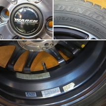 美品 バリ溝【ダンロップウインターマックス 175/70R14 84Q】14インチ 5.5J+45 PCD100-4H フィット ヤリス ウィングロード ヴィッツ ポルテ_画像10