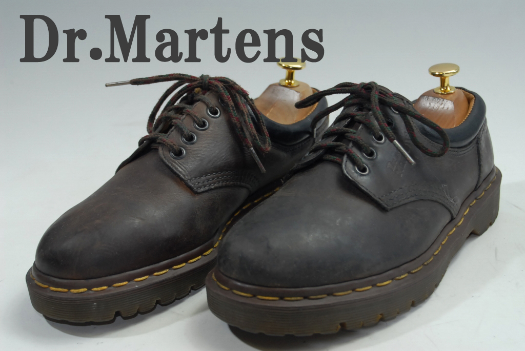 激レア】Dr.Martens 英国製 クレイジーボム UK8 厚底 8ホール 靴 