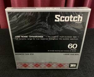 ( unopened ) 3M Scotch 7inch OpenReel 60/120 min master ring for STUDER AMPEX TAPEsachu ration open reel API NEVE API UREI