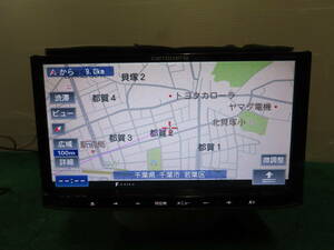 動作品保証付/V3065/カロッツェリア　AVIC-MRZ05　SDナビ　2012年　TVワンセグ内蔵　CD再生OK　配線付