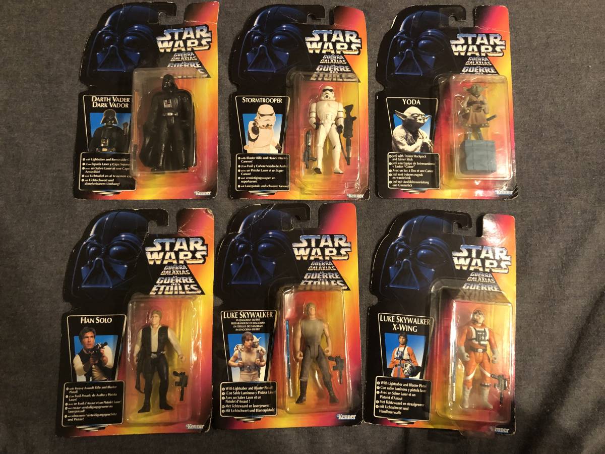 スターウォーズ star wars EP4-6 3.75 ベーシックフィギュア 34体