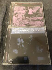 Gene Ammons And Sonny Stitt/ Soul Summit + Soul Summit Vol. 2 & Boss Tenors In Orbit! + Boss Tenors