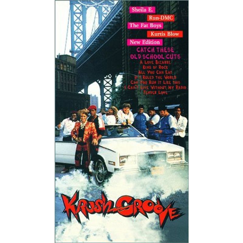 VHS / KRUSH GROOVE クラッシュ グルーブ / ブラックムービー DVD