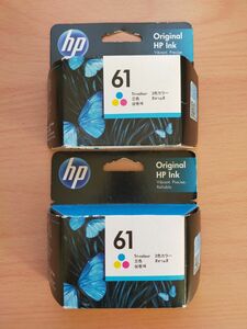 HP 純正インク　61カラー2箱