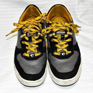 *COACH Coach * stylish leather leather sneakers 26.