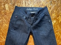 パンツ TOMMY HILFIGER DENIM トミー ヒルフィガー デニム ジーンズ レディース 濃紺 小さい サイズ FE457 / W27 全国一律送料520円_画像6