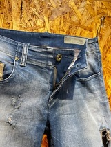 パンツ DIESEL ディーゼル デニム ジーンズ レディース 加工 GRUPEE 小さい サイズ FE459 / W25 全国一律送料520円_画像9