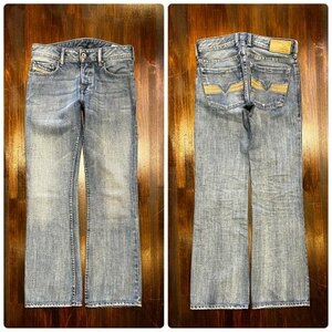 パンツ DIESEL ディーゼル デニム ジーンズ レディース 加工 ZATINY 小さい サイズ FE452 / W27 全国一律送料520円