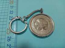 送料無料　日本海博　加賀　コイン　メダル キーホルダー ご当地 観光 土産物　※日付個人名彫り込みあります Qail-Uanb_画像2