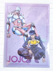 ☆ ジョジョの奇妙な冒険 アニメ10周年記念展 クリアファイル 主人公 ver. 東方仗助 クレイジー・ダイヤモンド☆