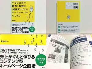 ★小さな会社の魅力と集客が10倍アップするホームページのつくり方 菅谷信一 /Webサイト /50の成功事例からアイデアを得る /送料安