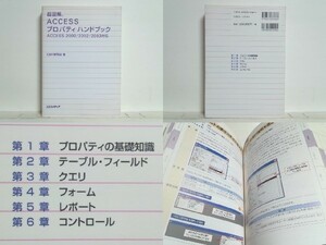 ★超図解 ACCESSプロパティハンドブック ACCESS2000/2002/2003 /アクセス/領収書可