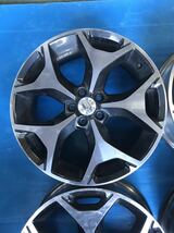 ENKEI SUBARU サイズ18x7J OFF 48 H5 PCD 100 ハブ径約54ミリ　4本　傷汚れあり、画像でご判断！_画像4