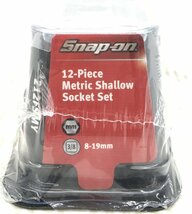 【未使用品】★Snap-on スナップオン 3/8dr シャローソケットセット：mm 6ポイント 212FSMY ITGGA4VAEZ0K_画像5