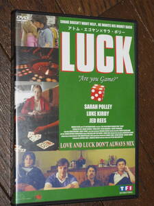 DVD★洋画［ラック／LUCK］サラ・ポリー／ルーク・カービー／ジェド・リース◆ラブ・コメディ