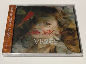 VRZEL ★未開封★ CD VRZEL BEST ALBUM 6-SIX- Btype ★即決★ BLML-021 ベストアルバム 16曲入り ヴァーゼル