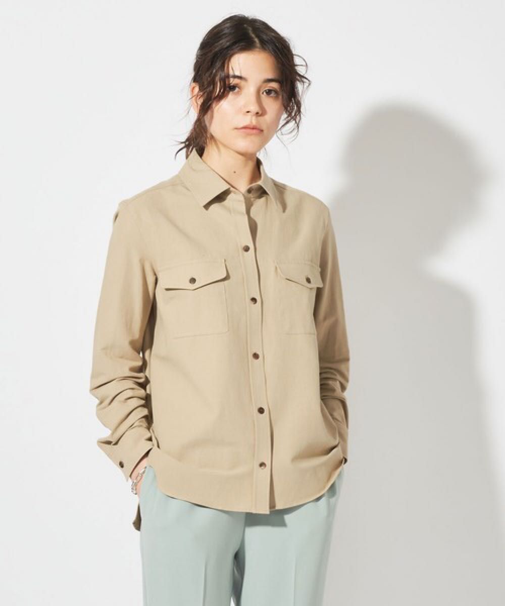Whime Gazette 【長谷川京子さんコラボ】リネンシャツ www.falconofs.com
