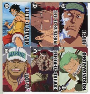 ワンピース ONE PIECE トップ カード 17枚セット！(48)