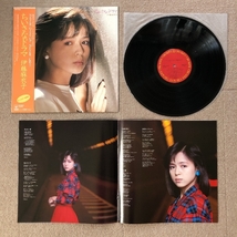 美盤 レア盤 伊藤麻衣子 Maiko Itoh 1985年 LPレコード ちいさなドラマ 国内盤 帯付 J-Pop 不良少女とよばれて_画像5