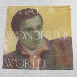 a41/EP/非売品片面盤 Louis Armstrong / What A Wonderful World /WPS-13
