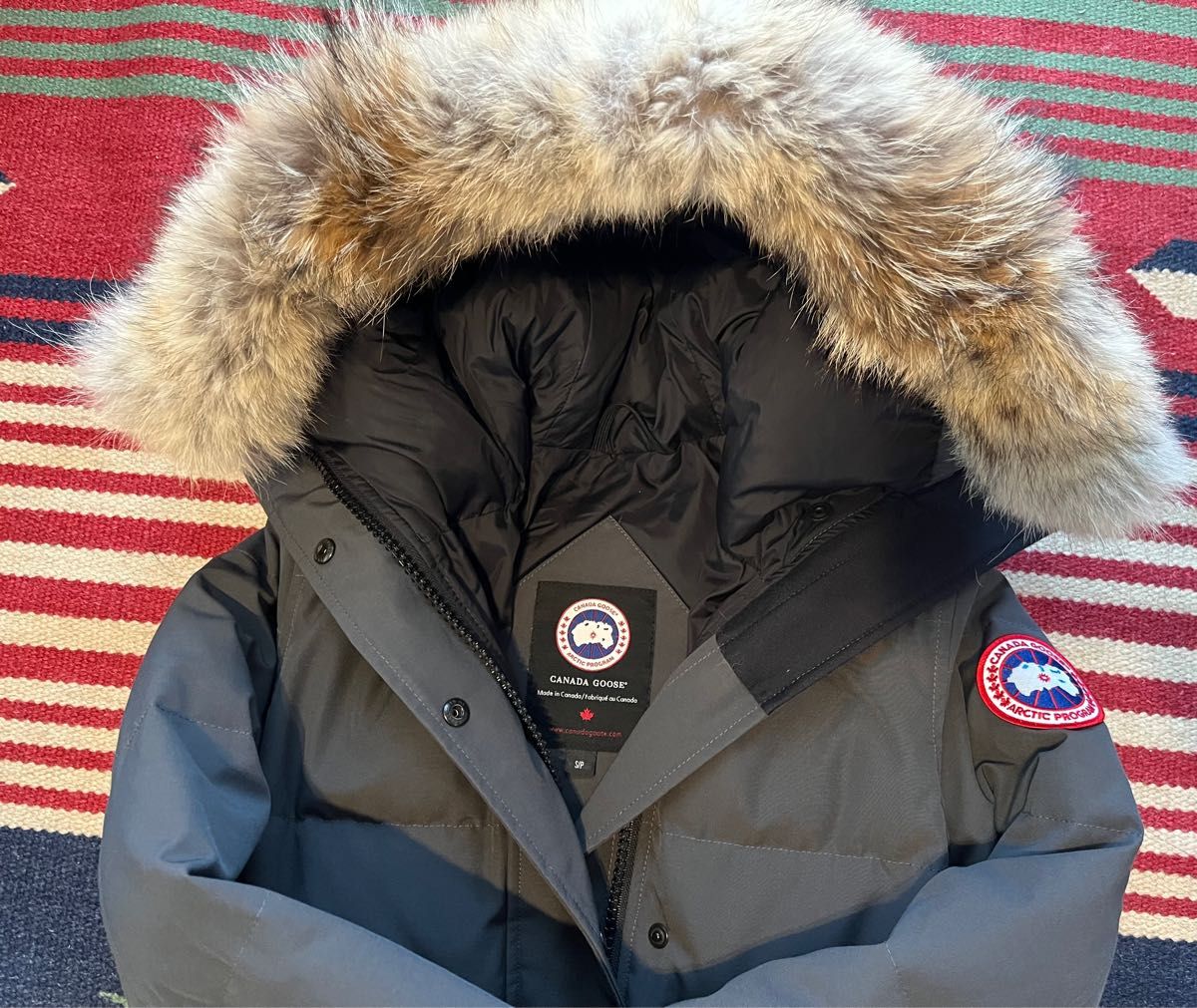 カナダグース Bronte Parka Sサイズ ネイビー レディースファッション