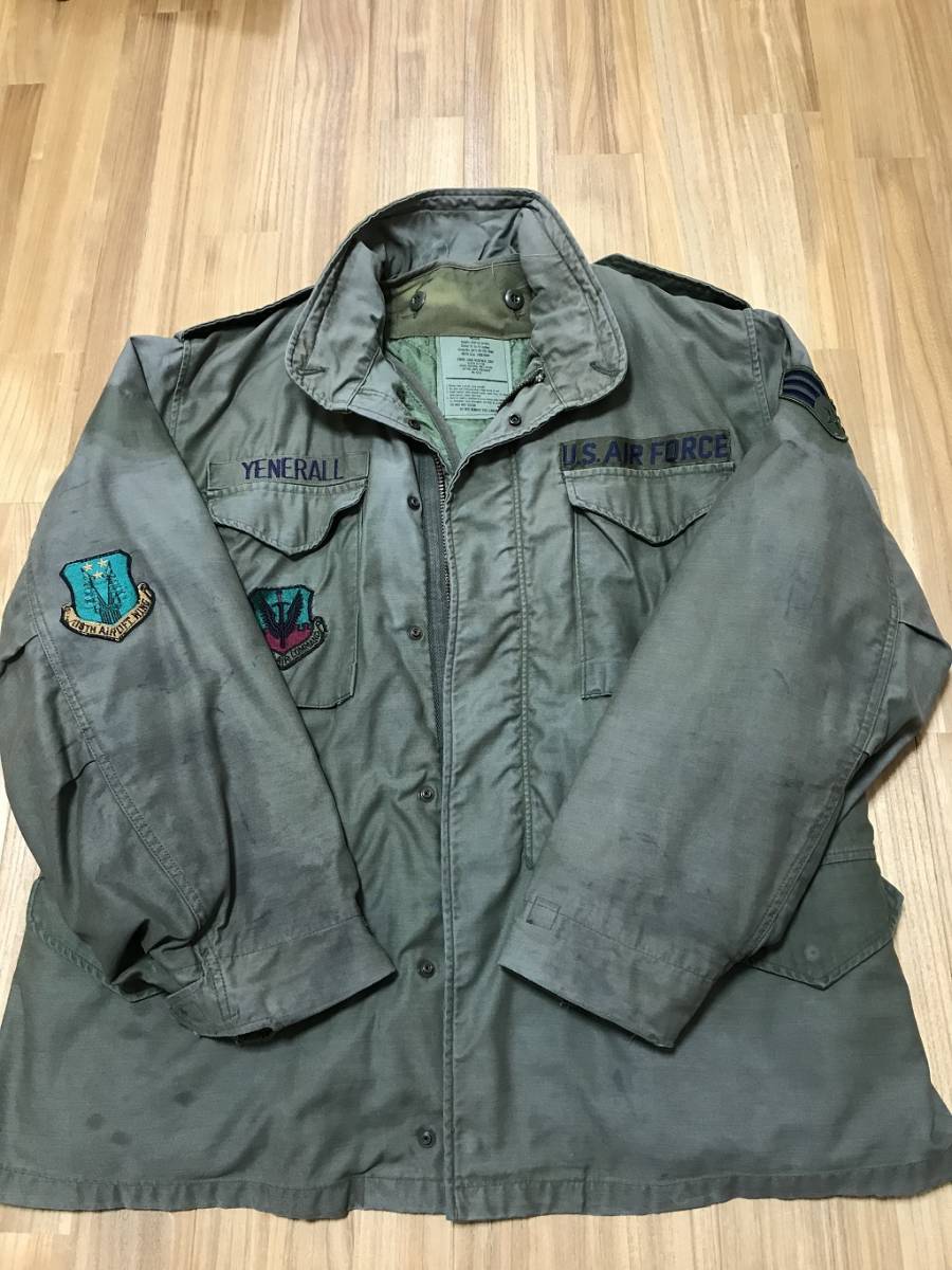 プライドM-65ジャケットブラック30スターLサイズ刺繍新品