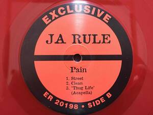 Ja Rule / pain // 2pac / pain 同ネタ / thug life // カラーレコード
