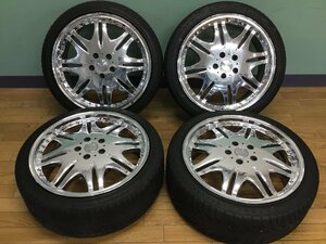 19年製 WINRUN R300 21年製 ATR SPORT 225/40R19 ＆ WREST 19×8J＋45 PCD114.3 ハブ径73　　2212091　2F9-1　石