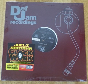 JUELZ SANTANA - CLOCKWORK US盤新品12インチ (US / DEF JAM / B0006717-11 / 2006年) (DIPLOMATS)