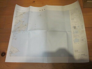 古地図　島勝浦　5万分の1地形図◆昭和５０年◆三重県