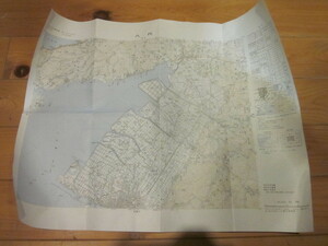 古地図　八代　5万分の1地形図◆昭和５１年◆熊本県