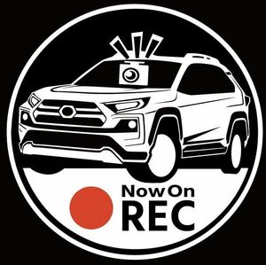 カラー　車種　無料変更可能　トヨタ　rav4 ラブ4 ドラレコ　ドライブレコーダー　ステッカー　FJクルーザー ランドクルーザー　ハリアー