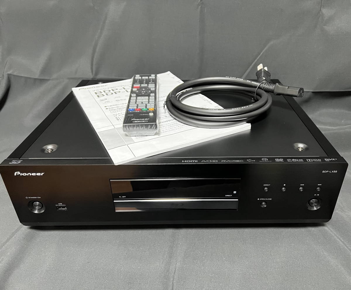 即決!】Pioneer パイオニア ブルーレイディスクプレーヤー BDP-LX88
