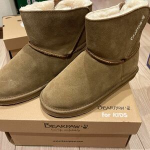 新品★BEARPAW for KIDS ムートンブーツ 22cm