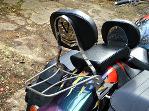 Backrest for Drack Star 1100 Backrest &amp; Sicier &amp; Rack XVS1100 Yamaha