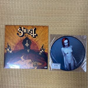 レコードセット Ghost B.C ゴーストInfestissumam MARILYN MANSON マリリンマンソンTHE DOPE SHOW/レコードvinylピクチャーレコード vinyl